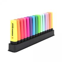 Estojo 15 Unidades Marcador de Texto Stabilo Boss Original (9 Cores Fluo + Estojo 15 Unidades Marcador de Texto Stabilo Boss Original (9 Cores Fluo +