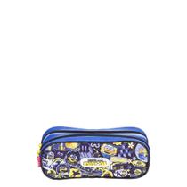 Estojo 2 Compartimentos Minions M Plus Tween - Colorido - 06607100