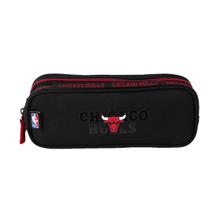Estojo 2 Compartimentos Nba Legend - Bulls Preto Sestini Cor:PretoGenero:Unissex Estojo 2 Compartimentos Nba Legend - Bulls Preto Sestini Cor:PretoGenero:Unissex