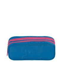 Estojo 2 Compartimentos Paul Frank Classics Azul - Aquamarine Estojo 2 Compartimentos Paul Frank Classics Azul - Aquamarine