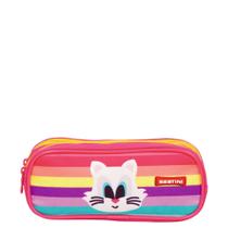 Estojo 2 Compartimentos Sestini Kids Cat 2 Colorido - 06590500 Estojo 2 Compartimentos Sestini Kids Cat 2 Colorido - 06590500