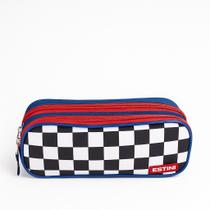 Estojo 2 Compartimentos Sestini Y Racing Escolar Estojo 2 Compartimentos Sestini Y Racing Escolar