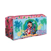 Estojo 2 Divisórias Disney Lilo E Stitch Dac