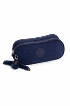 Estojo 3 Divisórias Tipo Kipling Nylon Resistente + Chaveiro Estojo 3 Divisórias Tipo Kipling Nylon Resistente + Chaveiro