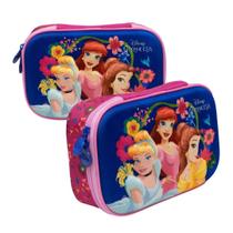 Estojo 3d Box Princesas Se 10966 Escolar Disney - Xeryus