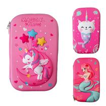 Estojo 3D Escolar Necessaire Organizador Grande 3 Divisórias Menino Menina Estampa Divertida Estojo 3D Escolar Necessaire Organizador Grande 3 Divisórias Menino Menina Estampa Divertida