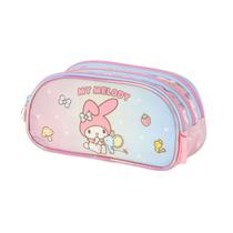 Estojo Amigos Da Hello Kitty My Melody Rosa