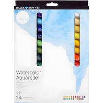 Estojo Aquarela Daler Rowney Simply c/ 24 Bisnaga