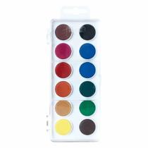 Estojo Aquarela em Pastilha C/12 Cores Koh-i-noor Estojo Aquarela em Pastilha C/12 Cores Koh-i-noor