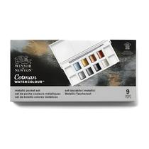 Estojo Aquarela Metallic Pocket Set Winsor & Newton 09 Pçs Estojo Aquarela Metallic Pocket Set Winsor & Newton 09 Pçs