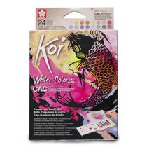 Estojo Aquarela Pastilha C/24 Xncw-24mpn