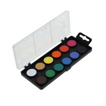 Estojo aquarela pastilha com 12 cores ref. k171531