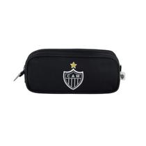 Estojo Atlético Mineiro Duplo Compartimento Reforçado Escola Estojo Atlético Mineiro Duplo Compartimento Reforçado Escola