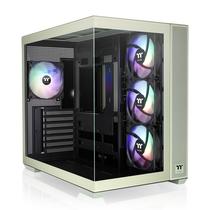 Estojo ATX Thermaltake View 380 TG ARGB Matcha Green com ventiladores