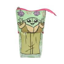 Estojo Baby Yoda Retrátil Vira Porta Lápis Star Wars - Dac