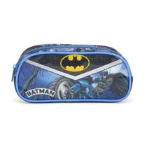 Estojo Batman Batmoto DC Comics Azul - Luxcel