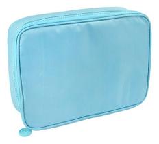 Estojo Baú Azul Tifany Dac Com Divisórias Liso Box Estojo Baú Azul Tifany Dac Com Divisórias Liso Box