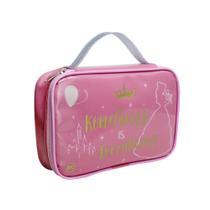 Estojo Bau Dac Multiuso Princesas Rosa 3788 Estojo Bau Dac Multiuso Princesas Rosa 3788