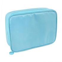 Estojo Baú G com Divisória Azul - DAC