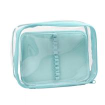 Estojo Baú G Cristal com Divisória Verde - DAC