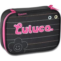 Estojo Baú Luluca - LU24607 - Clio - PRETO