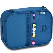 Estojo Baú Rebecca Bonbon Beaded Fun - RB27423 - AZUL