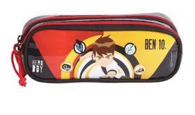 Estojo Ben 10 Orange Duplo
