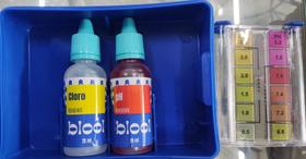 Estojo Blool para Análise de pH e Cloro de Água de Piscina Fácil Uso Estojo Blool para Análise de pH e Cloro de Água de Piscina Fácil Uso