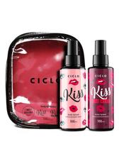 Estojo Body Splash Kiss 100ml + Kiss You More 100ml Estojo Body Splash Kiss 100ml + Kiss You More 100ml