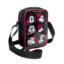 Estojo Bolsa Escolar Grande Mickey Mouse Disney Pvc Cristal