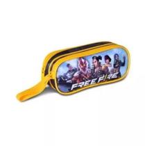 Estojo Bolsinha Lápis Free Fire 2 Divisórias Espaçoso Porta Estojo Bolsinha Lápis Free Fire 2 Divisórias Espaçoso Porta