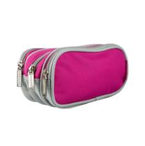 Estojo Bolsinha Republic Vix Com 3 Divisórias De Nylon Unissex Multicores - Ref 07323070 Estojo Bolsinha Republic Vix Com 3 Divisórias De Nylon Unissex Multicores - Ref 07323070