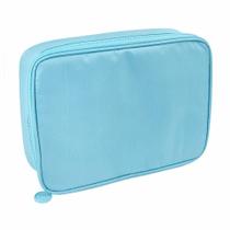 Estojo Box 100 Escolar Liso 24 Elásticos Organizador ul