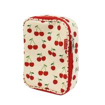 Estojo Box 100 Pens 2 Divisorias Cerejinha