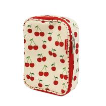 Estojo Box 100 Pens 2 divisorias Cerejinha