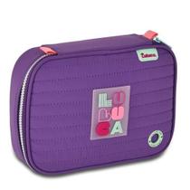 Estojo Box 100 Pens Em Nylon Oficial Luluca Lu24602 Estojo Box 100 Pens Em Nylon Oficial Luluca Lu24602