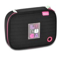 Estojo Box 100 Pens Em Nylon Oficial Luluca Lu24602 Estojo Box 100 Pens Em Nylon Oficial Luluca Lu24602