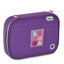 Estojo Box 100 Pens em Nylon OFICIAL LULUCA LU24602 Estojo Box 100 Pens em Nylon OFICIAL LULUCA LU24602