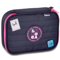 Estojo Box 100 Pens Em Nylon Oficial Luluca Lu24640