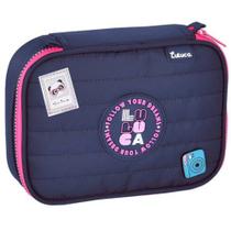 Estojo Box 100 Pens em Nylon OFICIAL LULUCA LU24640 Estojo Box 100 Pens em Nylon OFICIAL LULUCA LU24640