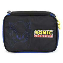 Estojo Box 100 Pens SONIC HEDGEHOG Preto - Luxcel ET49854SO Estojo Box 100 Pens SONIC HEDGEHOG Preto - Luxcel ET49854SO