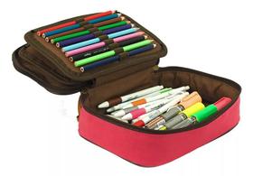 Estojo Box 100 Pens Urban Sabra Fucsia