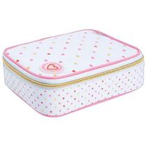 Estojo box - 348538 - Académie Coração Metalizado Azul - Tilibra Estojo box - 348538 - Académie Coração Metalizado Azul - Tilibra