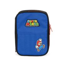 Estojo Box 36 Pens Infantil Super Mario - Luxcel Cor:Azul Estojo Box 36 Pens Infantil Super Mario - Luxcel Cor:Azul