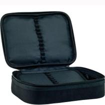 Estojo Box Académie Black - Tilibra Estojo Box Académie Black - Tilibra