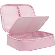 Estojo Box Academie Happy Rosa Tilibra 348635