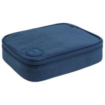Estojo Box Académie Nylon Escolar Com Divisória 24 Elásticos Estojo Box Académie Nylon Escolar Com Divisória 24 Elásticos