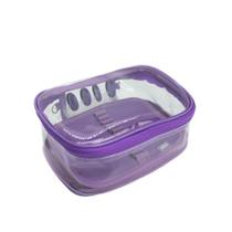 Estojo BOX BIG ULTRA Clear Lilas