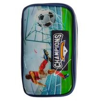 Estojo Box Case Nylon Duplo Esporte - DaTerra