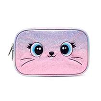 Estojo Box Coelho Pack Me Cute Brilhosa Rosa Escolar Estojo Box Coelho Pack Me Cute Brilhosa Rosa Escolar